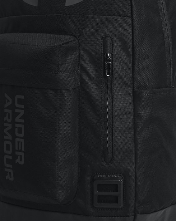 Unisex UA Halftime Backpack, Black, pdpMainDesktop image number 2